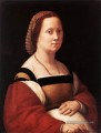 Portrait de femme La Donna Gravida Renaissance Raphaël